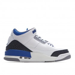 AIR JORDAN 3 RETRO blu e bianco