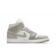 Air Jordan 1 Mid Linen