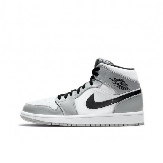 Air Jordan 1 Mid grigio fumo chiaro