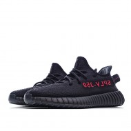 Sneaker Yeezy Boost 350 V2 "nero/rosso"