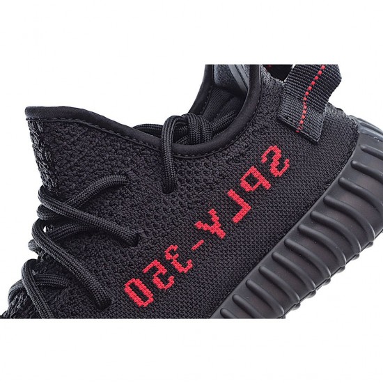 Sneaker Yeezy Boost 350 V2 "nero/rosso"